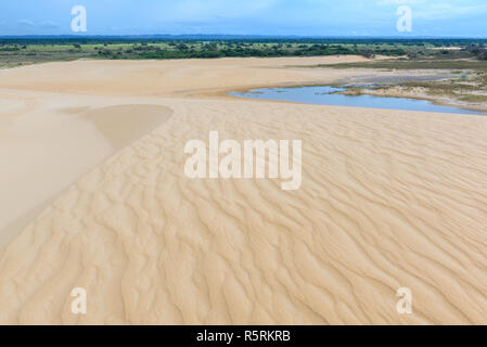 Sand dunes of Lomas de Arena Regional Park Santa Cruz Bolivia