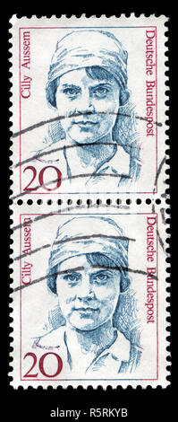 Postage stamps from the Federal Republic of Germany in the Women in German History series issued in 1988 Stock Photo