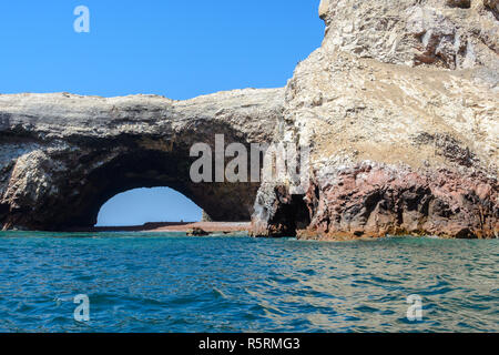 Ballestas Islands near Paracas, Ica Region, Peru Stock Photo