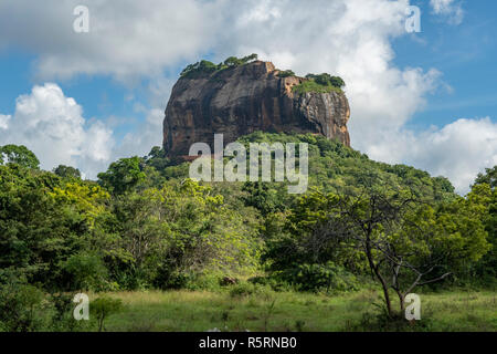 Lion Rock, Sigiriya, Sri Lanka Stock Photo