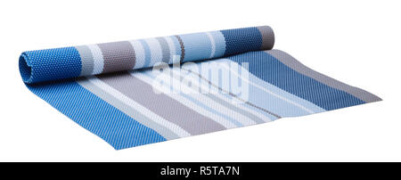 Kitchen napkin serving isolated on white background Stock Photo
