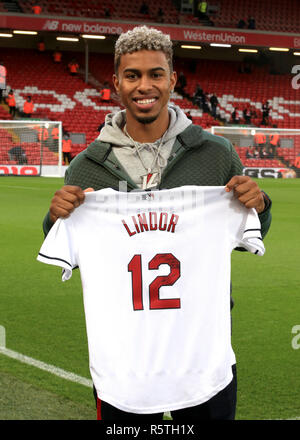 Cleveland indians lindor jersey best sale