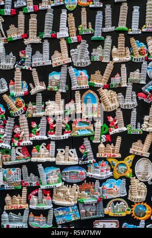 Souvenir, Pisa, Tuscany, Italy, Europe. Stock Photo