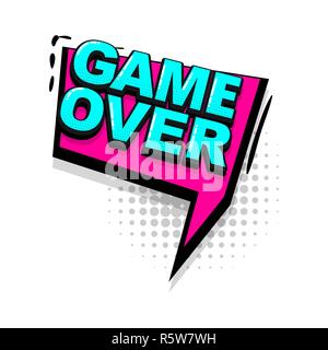 Comic text collection sound effects pop art style Stock Vector