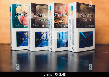 parliament cigarettes russia Cigarette Pack: Platinum Blue (RussiaCol:RU-CT-0908 Russia / Ten Egyptienne and