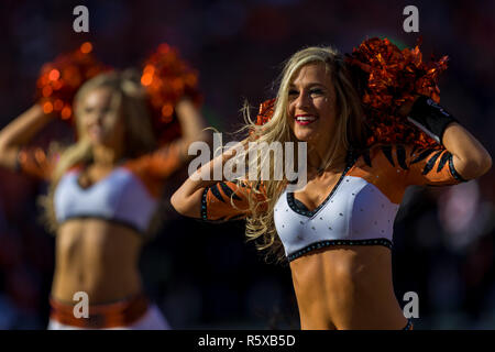 Cincinnati, OH, USA. 2nd Dec, 2018. Denver Broncos free safety Justin ...