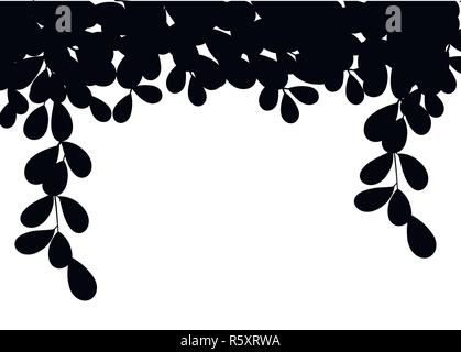 Vines hanging Stock Vector Images - Alamy