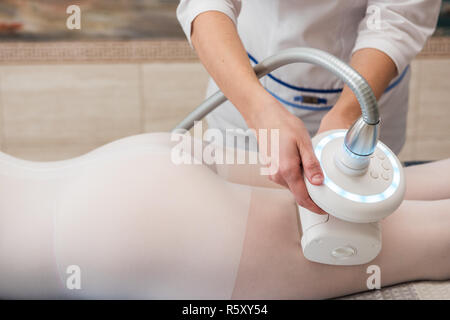 LPG, and body contouring treatment in clinic Stock Photo