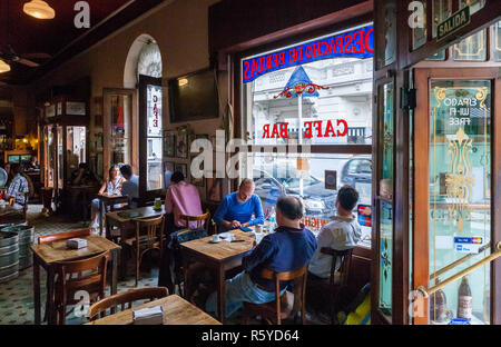 Bar 'El Federal'. San Telmo, Buenos Aires, Argentina. Stock Photo