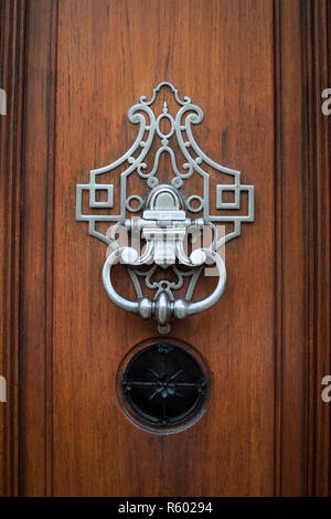 Bronze door knocker Stock Photo