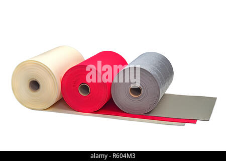 Polyethylene in Rolls Material Multi Colour Shockproof Foam Stock Photo
