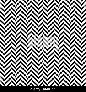 Herringbone textured seamless pattern on white background. Vector eps 10. Stock Vector