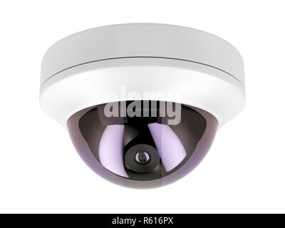 Dome surveillance camera Stock Photo