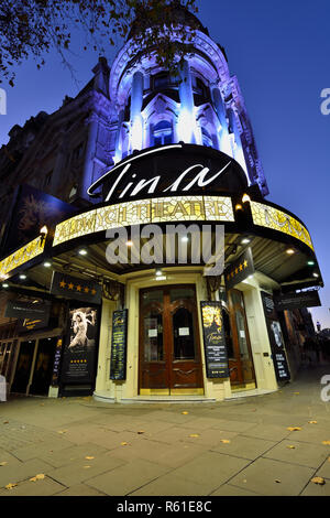 Aldwych Theatre showing Tina musical show, Aldwych, Westend,  City of Westminster, London, United Kingdom Stock Photo