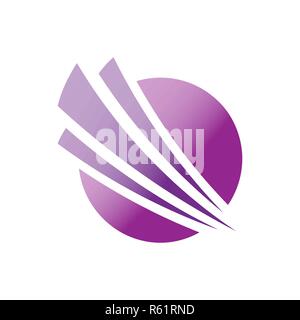 Globe ilustration logo vector template. EPS 10 Stock Vector
