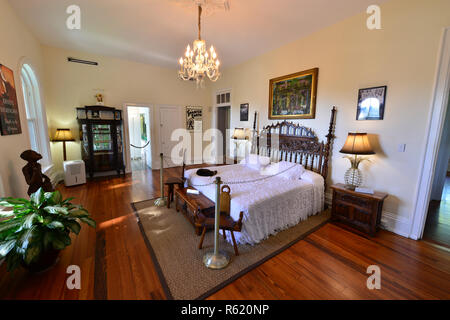 Ernest Hemingway's bedroom Stock Photo