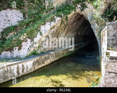 Italy, Lazio, Tivoli, Villa Gregoriana Stock Photo