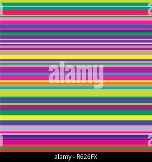 Abstract striped geometric multicolor seamless pattern background Stock Vector
