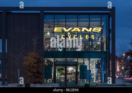 evans cycles xscape