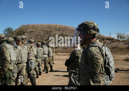 U.S. Army Soldiers from 65th Military Police Company, 503rd