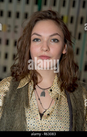 Actress Emma DROGUNOVA, plays the role of Nadine Wilcke, portraits