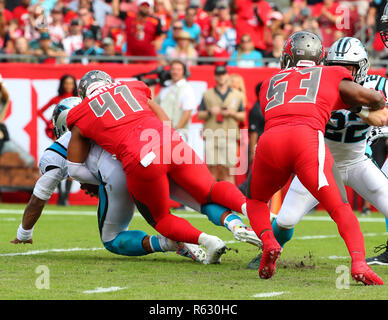 Tampa Bay Buccaneers linebacker Cam Gill (49) runs onto the field during a  NFL football game against the Buffalo Bills, Sunday, Dec.12, 2021 in Tampa,  Fla. (AP Photo/Alex Menendez Stock Photo - Alamy