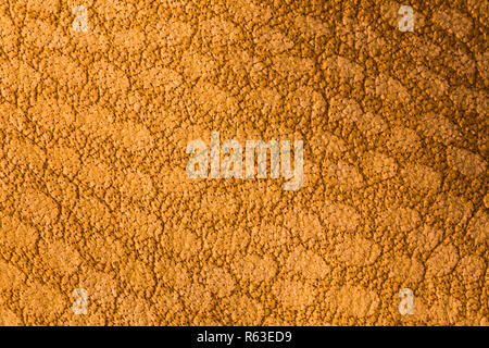 Light Brown Leather for Concept and Idea Style of Fine Leather Crafting, Handcrafts Work Space, Handmade Leather handcrafted, leather worker. Background Textured and Wallpaper. Stock Photo