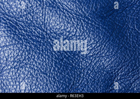 Dark blue Leather for Concept and Idea Style of Fine Leather Crafting, Handcrafts Work Space, Handmade Leather handcrafted, leather worker. Background Textured and Wallpaper. Stock Photo