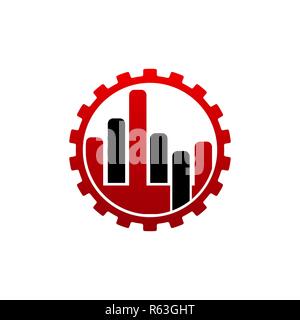 Real Estate , Business , Building , logo, Real estate Property and construction logo design Stock Vector