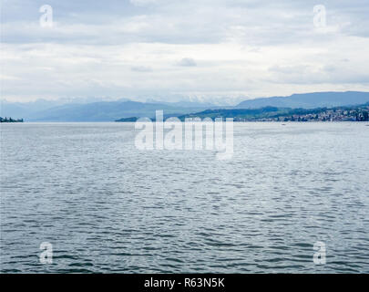 around lake zurich Stock Photo