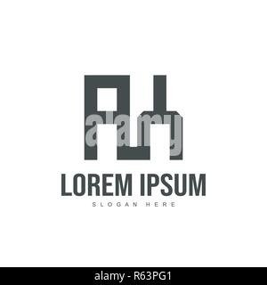 AY Logo template design. Initial letter logo template design Stock Vector