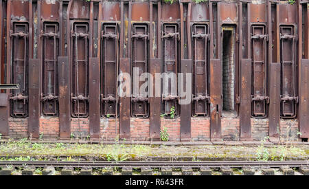 rusty machinery detail Stock Photo