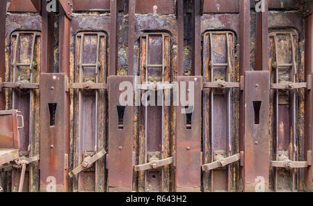 rusty machinery detail Stock Photo