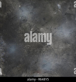 Black texture can be used for background. Dark texture with a pattern. Black and gray spots. Top wiev. Stock Photo