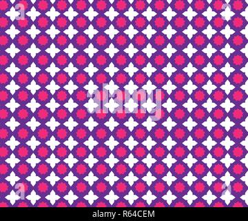 Vector tile pattern, Lisbon floral mosaic, Mediterranean seamless navy blue ornament Stock Vector