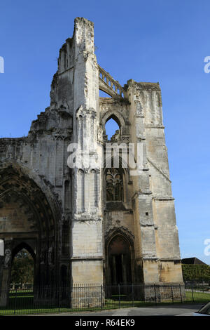 Abbey; St Bertin; Ruin; Saint Omer; Pas de Calais; France; 11th century ...