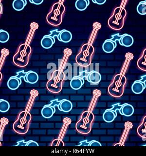 camping summer relate Stock Vector