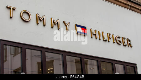 American premium clothing company, Tommy Hilfiger stall seen in a Macy's  department store in New York City. (Photo by Alex Tai / SOPA Images/Sipa  USA Stock Photo - Alamy