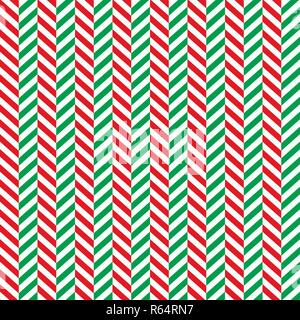 Herringbone Christmas seamless pattern on white background eps 10 Stock Vector