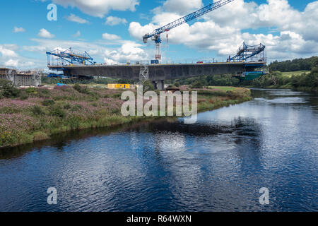 Aberdeen Bypass Bridge Construction Stock Photo - Alamy