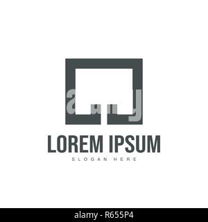 CC Letter logo design. Initial letter logo template design Stock Vector