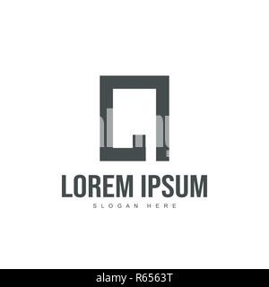 CI Letter logo design. Initial letter logo template design Stock Vector
