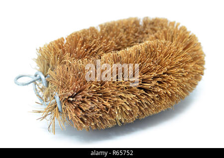 Coconut Husk Coir Natural Fiber Brush Scrubbing Cleaning