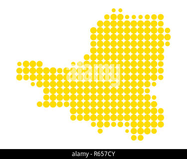 map of schwyz Stock Photo