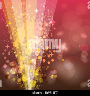 Festive background, luminous rays Stock Vector