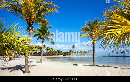 round beach in miami florida usa Stock Photo