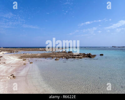 beach at makadi bay Stock Photo