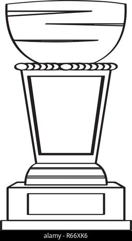 Isolated golden trophy icon Stock Vector Image & Art - Alamy