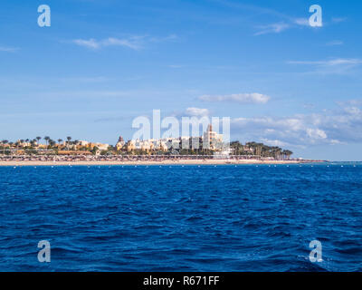 beach at makadi bay Stock Photo