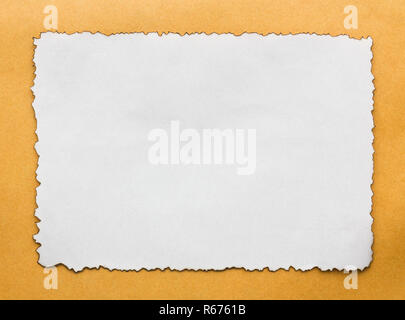 Vintage grunge burnt paper Stock Photo